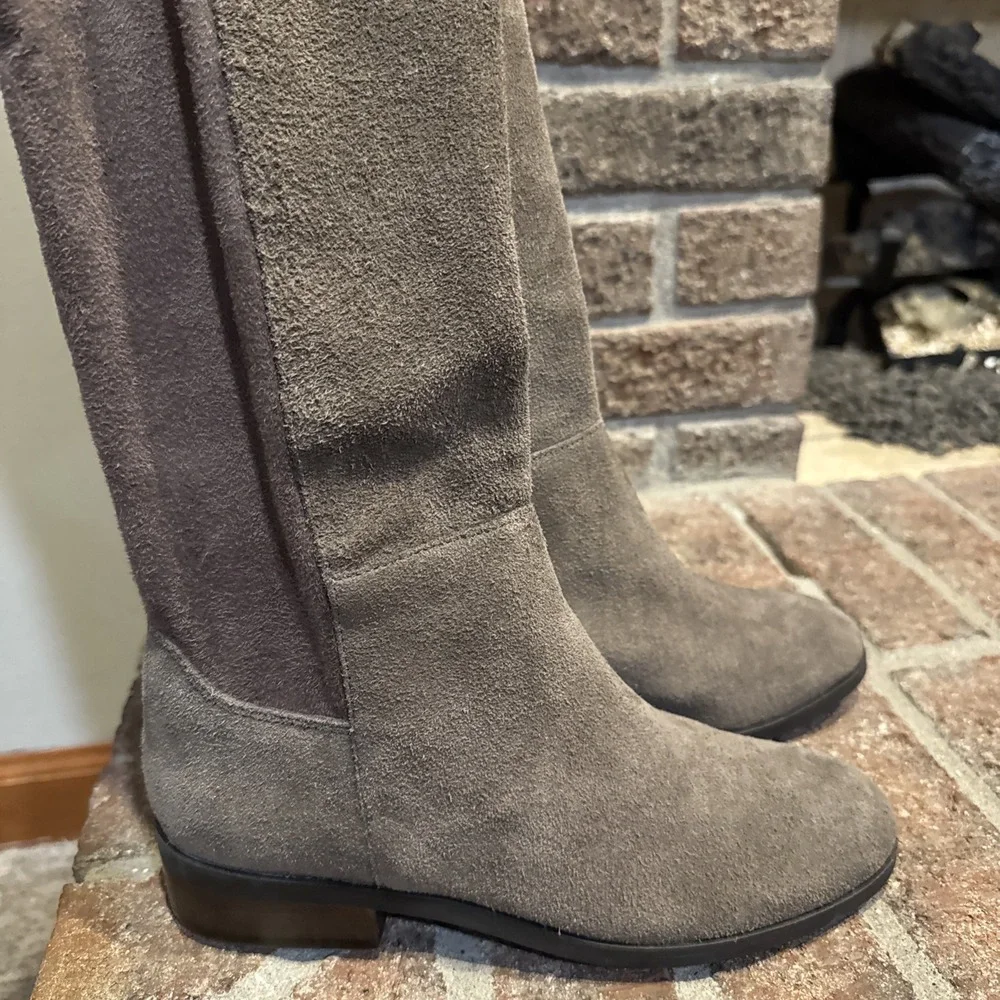 Lucky‎ Brand Calypso Over the Knee Boots Women's Cappuccino Size US6M EU36.5